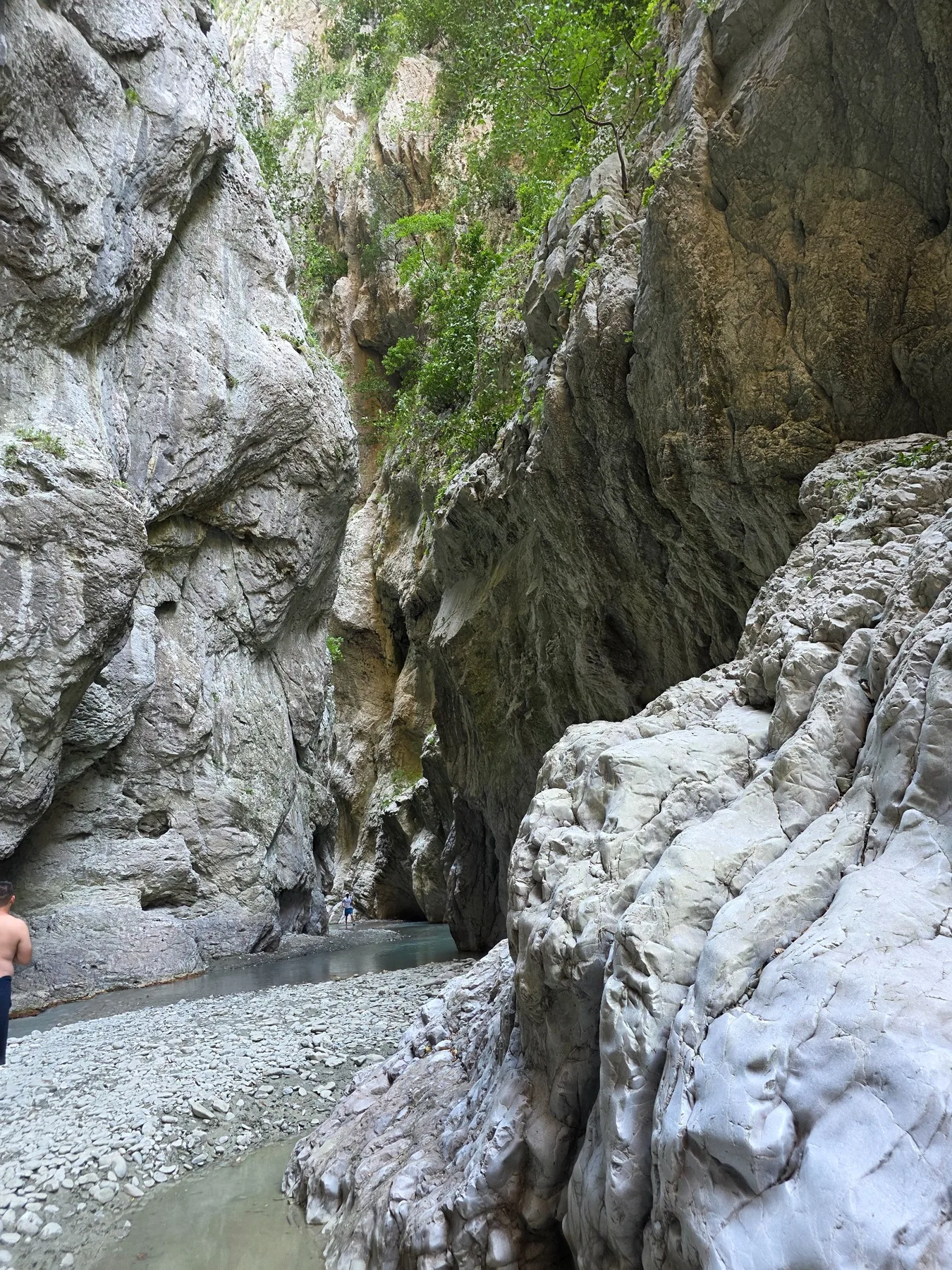 Into Holta Canyon