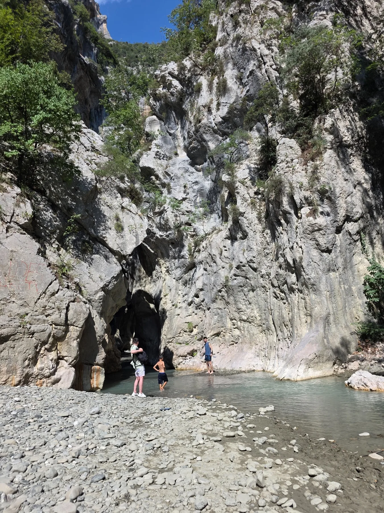 Into Holta Canyon